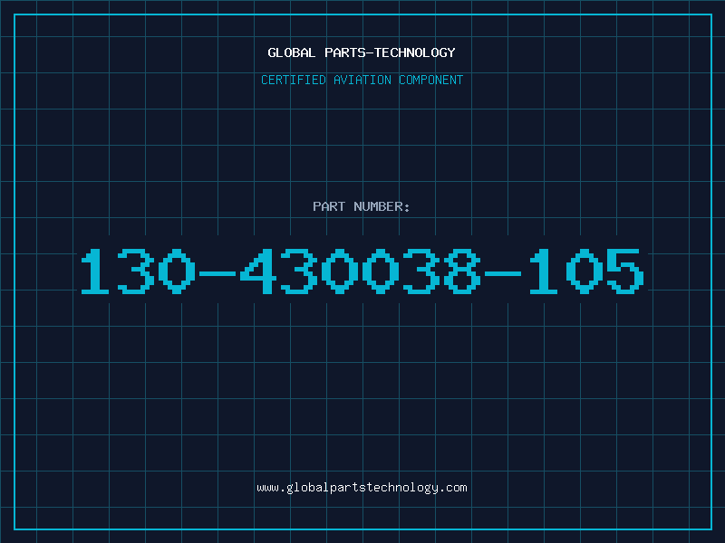 Aviation Part 130-430038-105