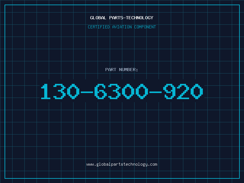 Aviation Part 130-6300-920