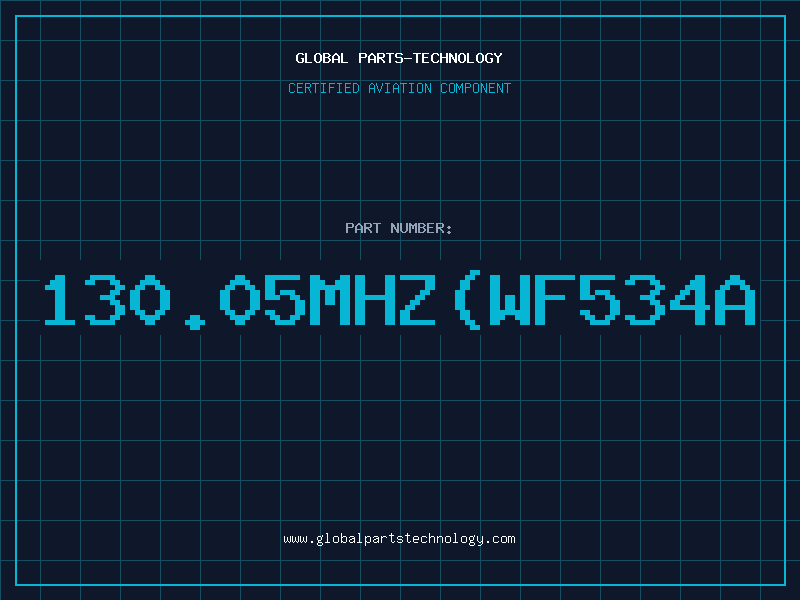 Aviation Part 130.05MHz(WF534A