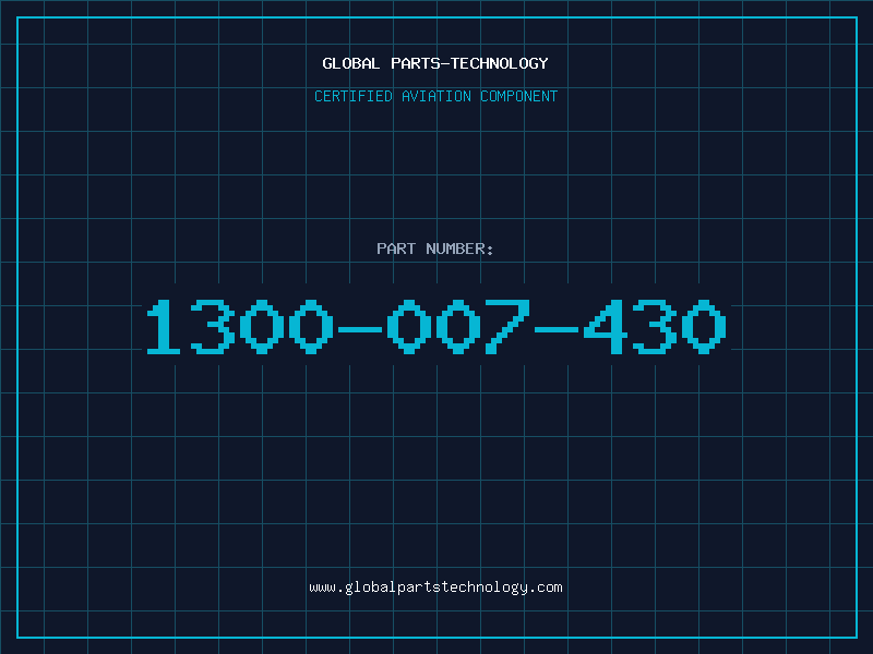Aviation Part 1300-007-430