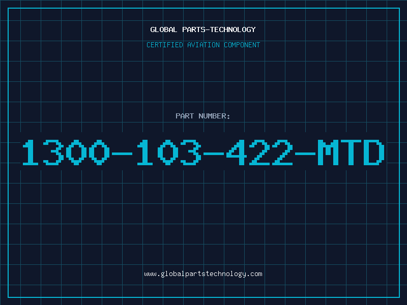 Aviation Part 1300-103-422-MTD