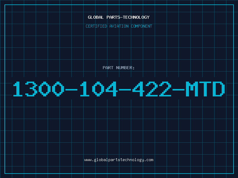 Aviation Part 1300-104-422-MTD