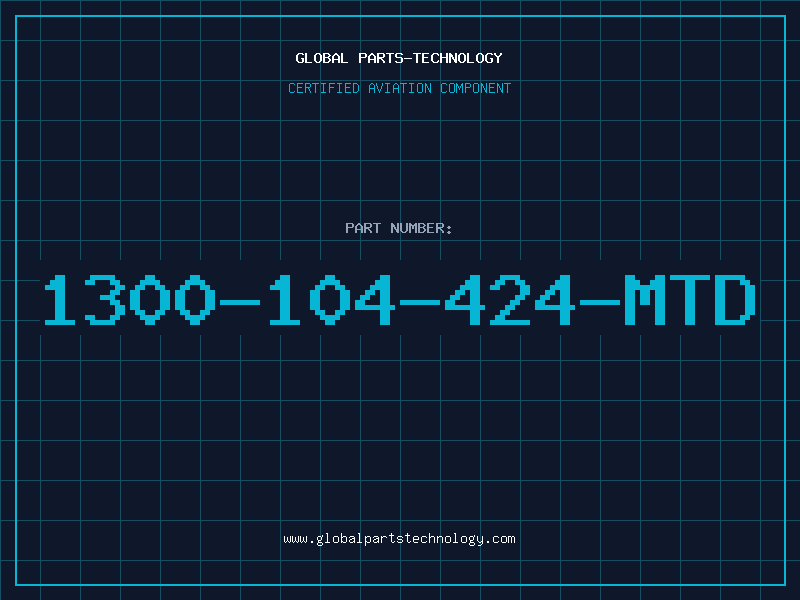 Aviation Part 1300-104-424-MTD