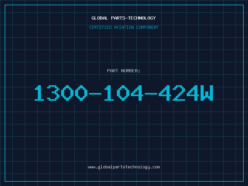 Aviation Part 1300-104-424W
