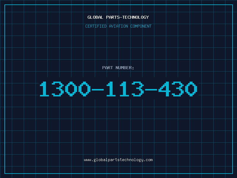 Aviation Part 1300-113-430