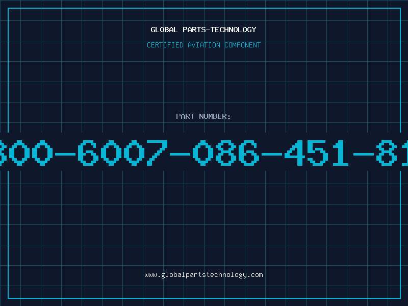 Aviation Part 1300-6007-086-451-812