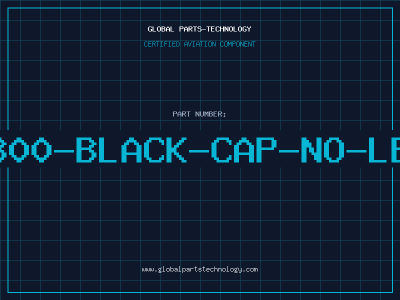 Aviation Part 1300-BLACK-CAP-NO-LED
