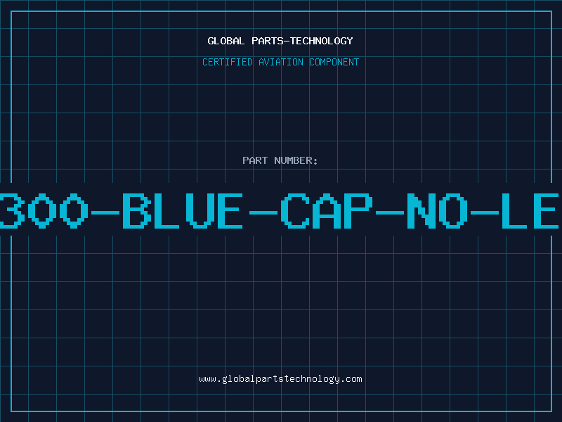 Aviation Part 1300-BLUE-CAP-NO-LED