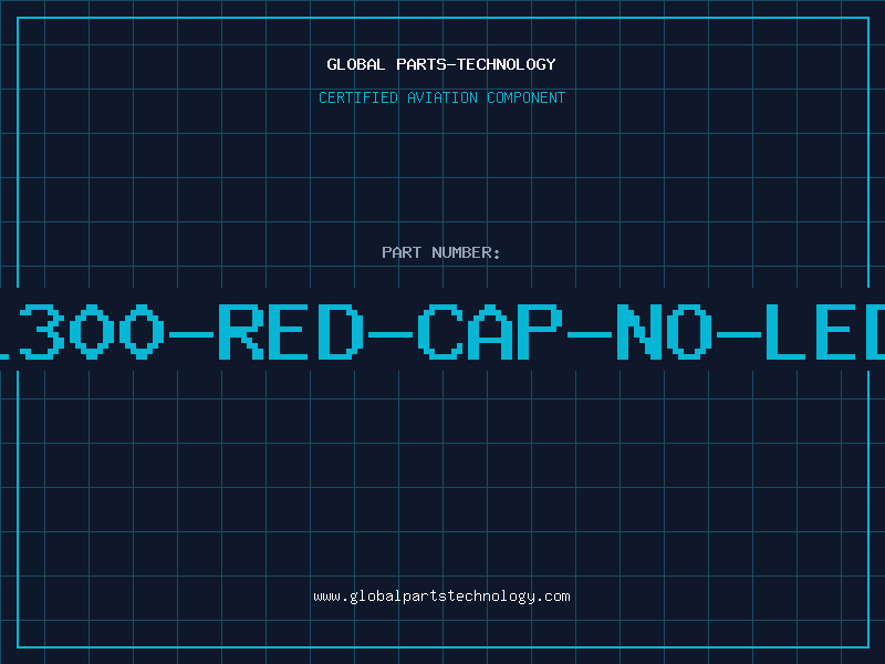 Aviation Part 1300-RED-CAP-NO-LED