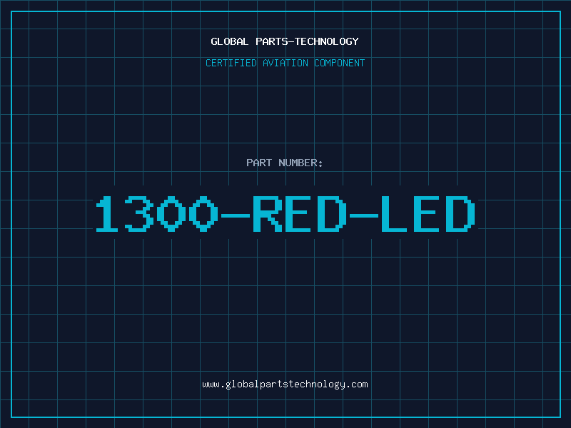 Aviation Part 1300-RED-LED