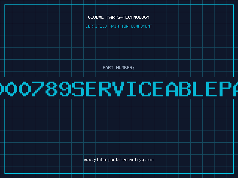 Aviation Part 13000789serviceablepart