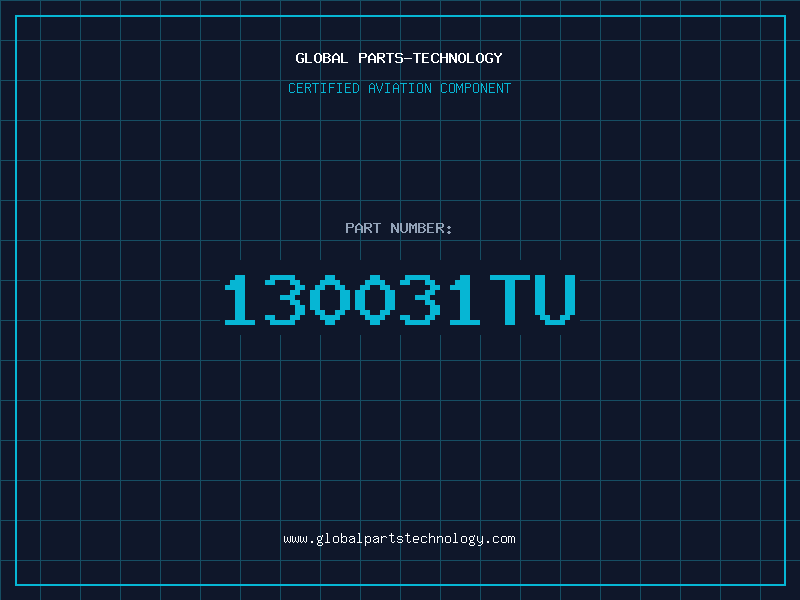 Aviation Part 130031TU