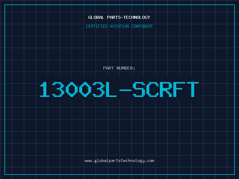 Aviation Part 13003L-SCRFT
