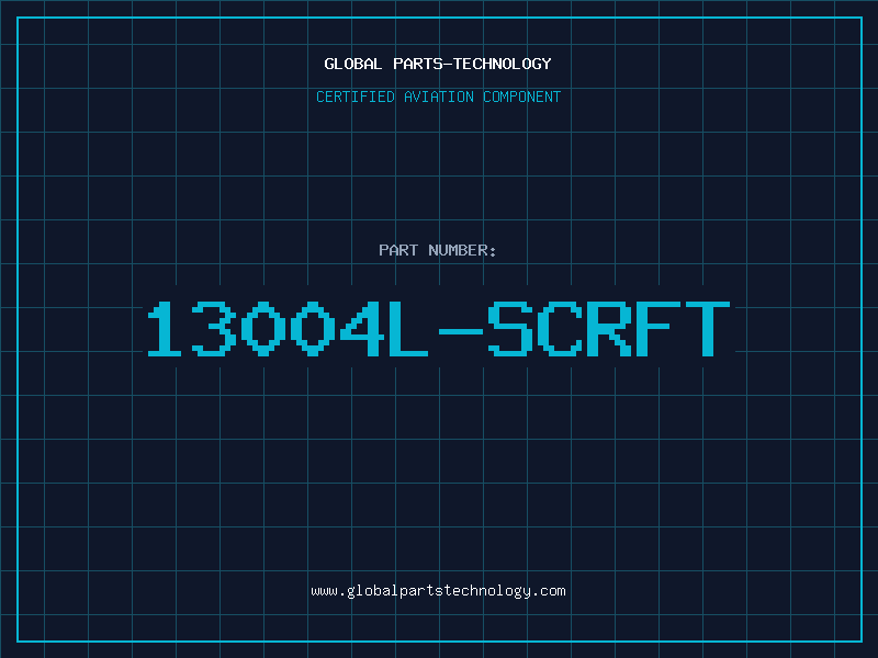 Aviation Part 13004L-SCRFT