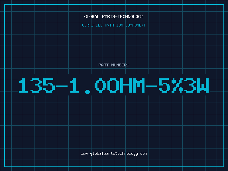 Aviation Part 135-1.0OHM-5%3W