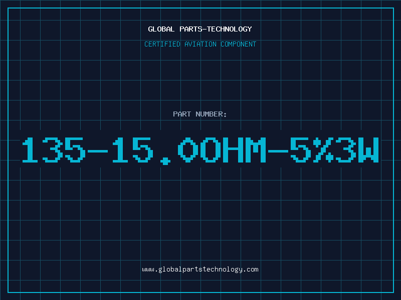 Aviation Part 135-15.0OHM-5%3W
