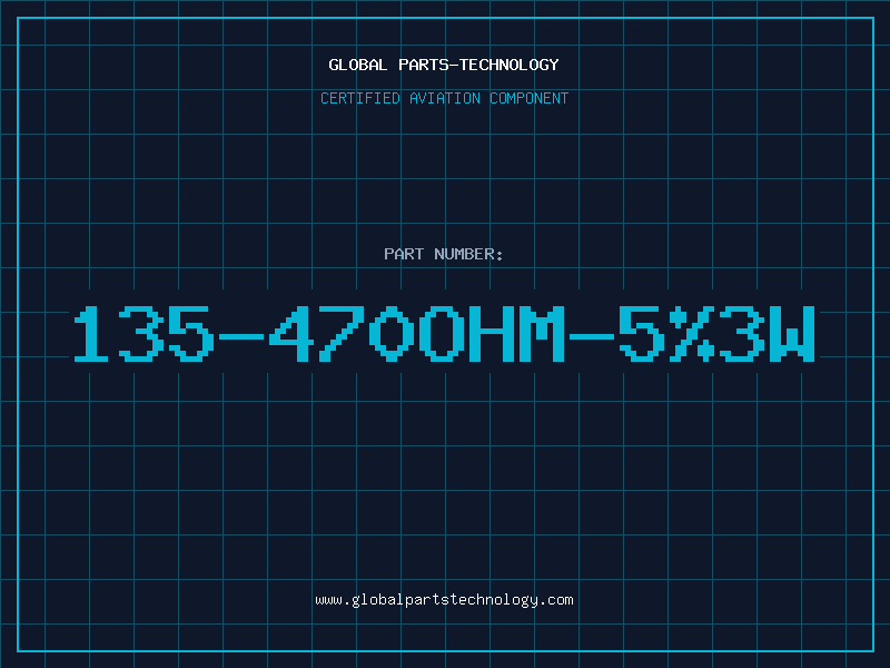 Aviation Part 135-470OHM-5%3W