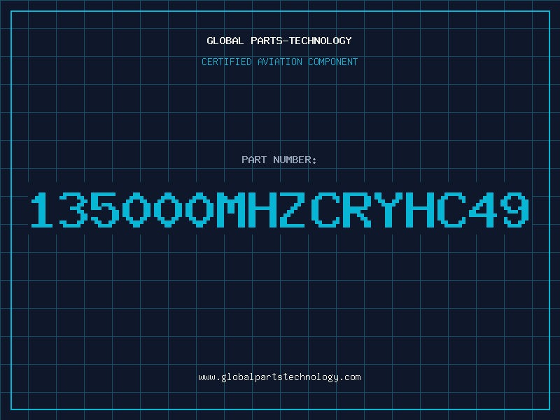 Aviation Part 135000MHZCRYHC49