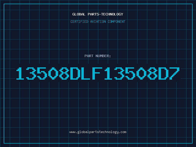 Aviation Part 13508DLF13508D7