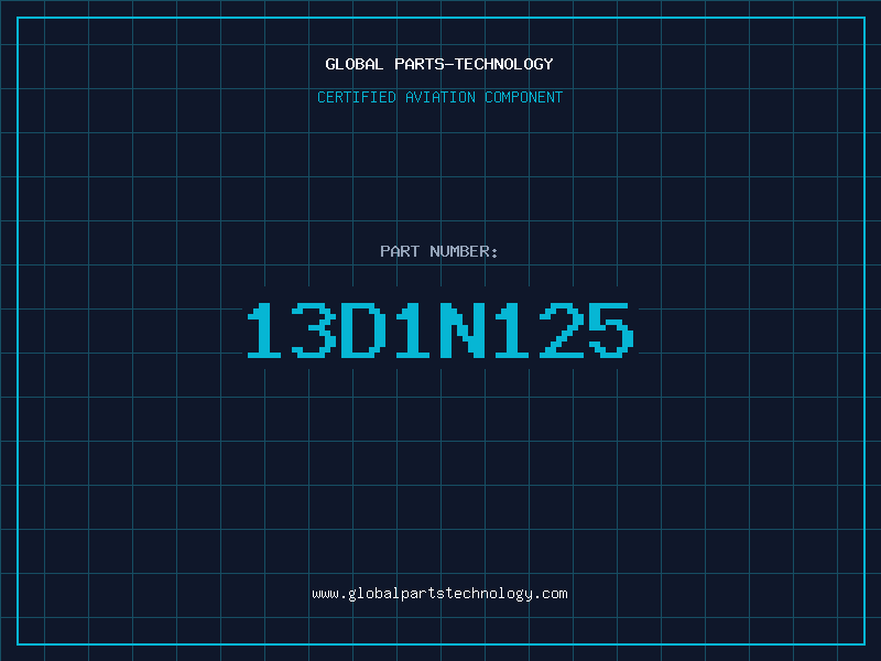 Aviation Part 13D1N125
