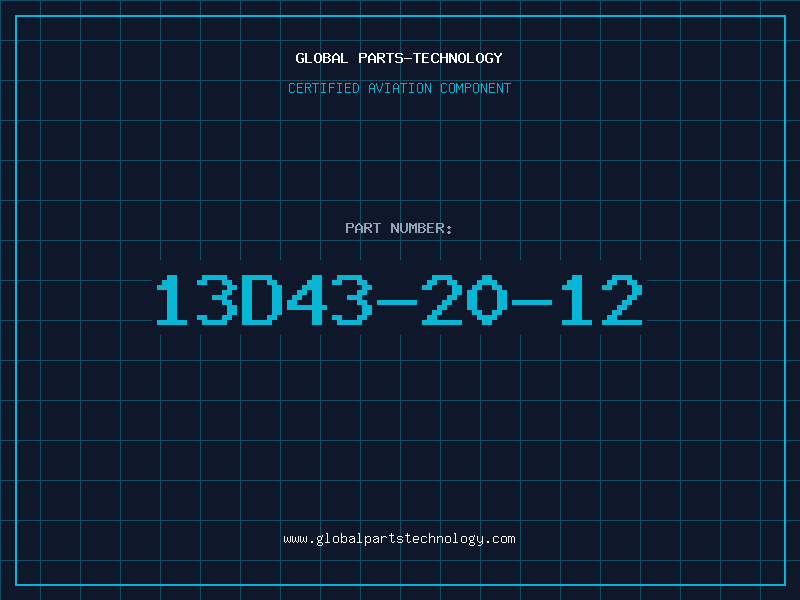 Aviation Part 13D43-20-12