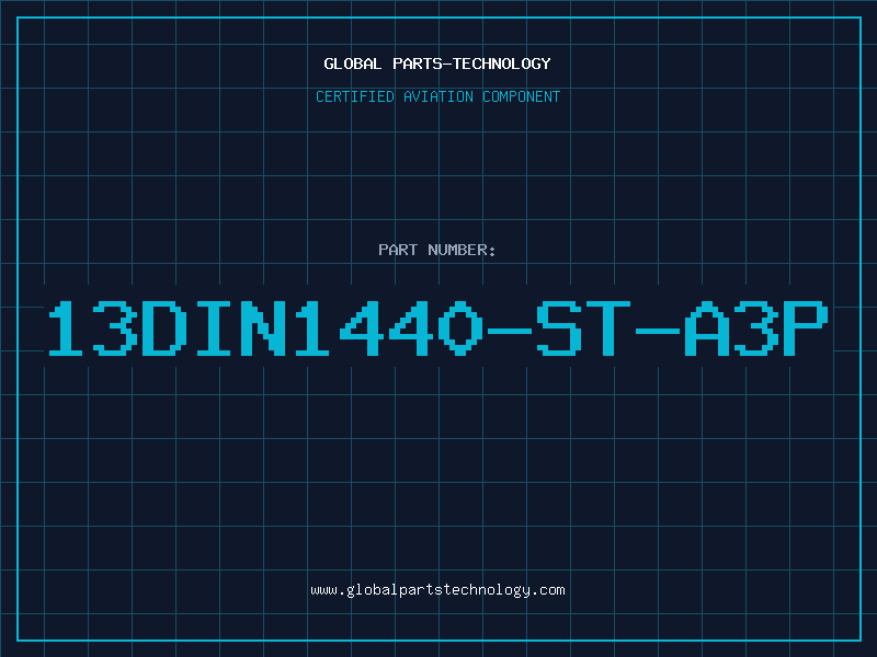 Aviation Part 13DIN1440-ST-A3P