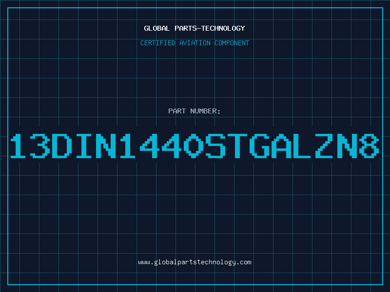 Aviation Part 13DIN1440STGALZN8