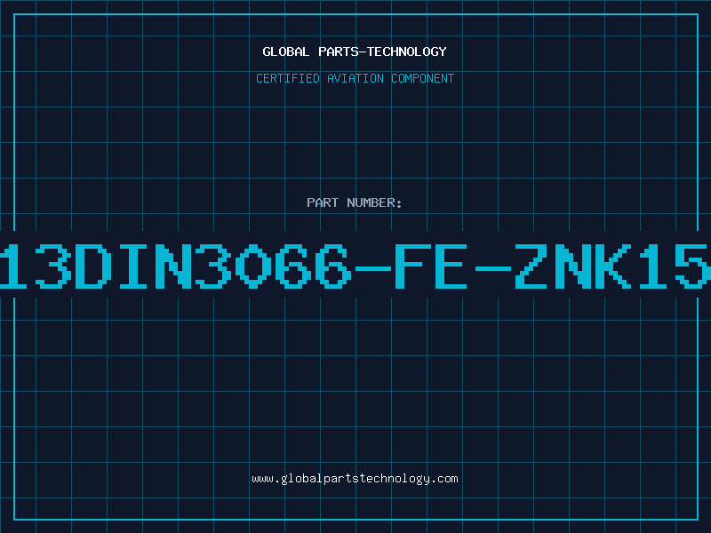 Aviation Part 13DIN3066-FE-ZNK15