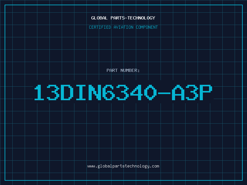 Aviation Part 13DIN6340-A3P