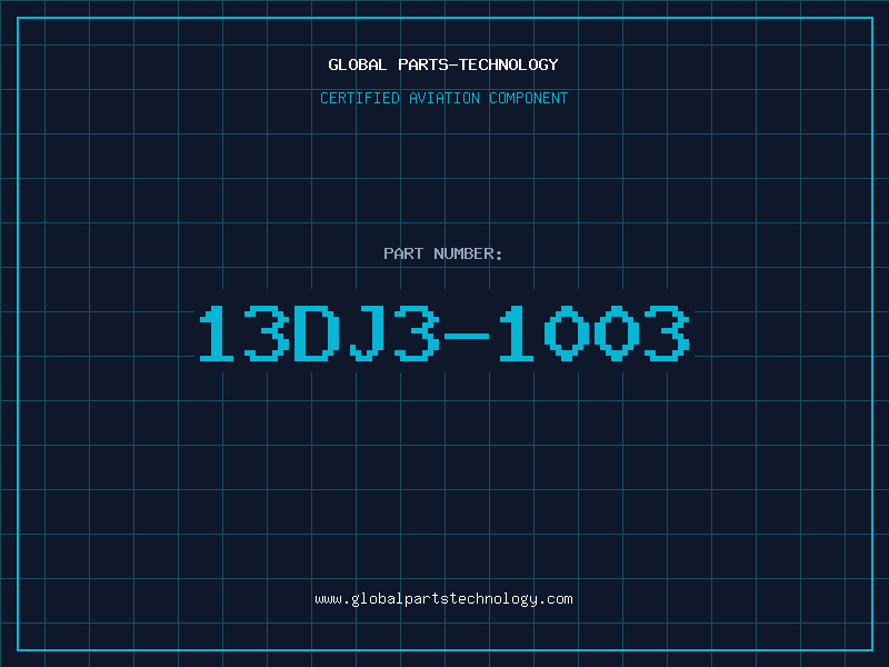 Aviation Part 13DJ3-1003