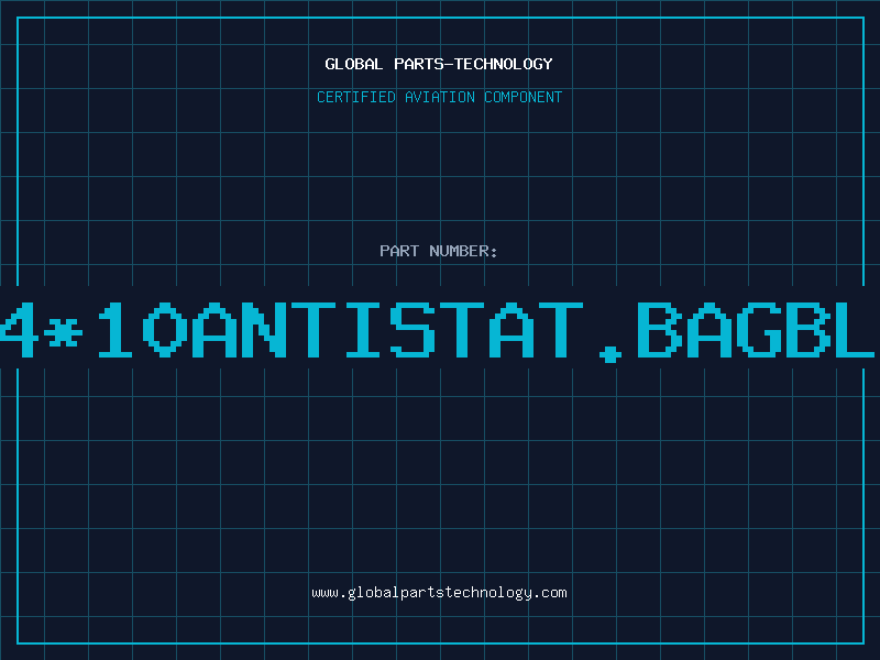 Aviation Part 14*10ANTISTAT.BAGBLA