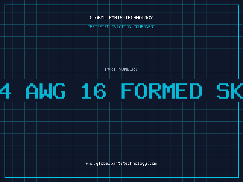 Aviation Part 14 AWG 16 FORMED SKT