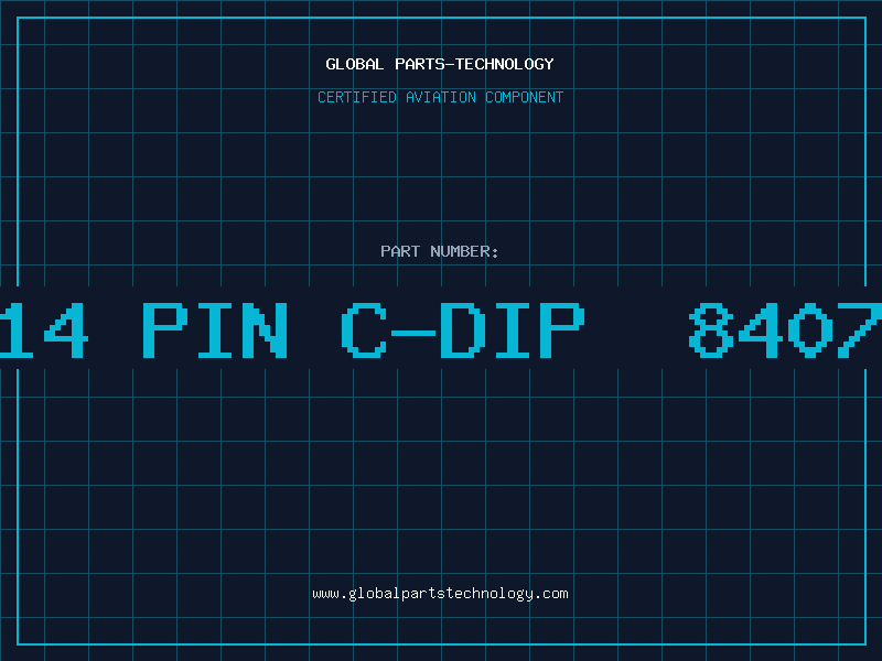 Aviation Part 14 PIN C-DIP  8407