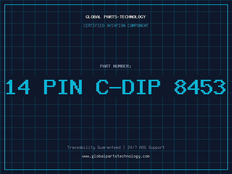 Aviation Part 14 PIN C-DIP 8453