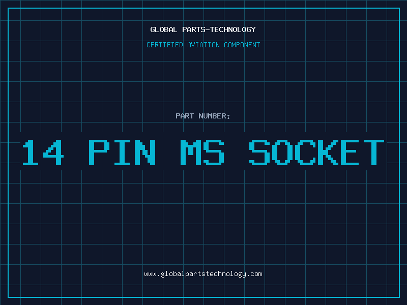Aviation Part 14 PIN MS SOCKET