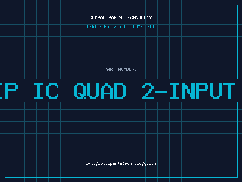 Aviation Part 14 POS DIP IC QUAD 2-INPUT NOR GATE