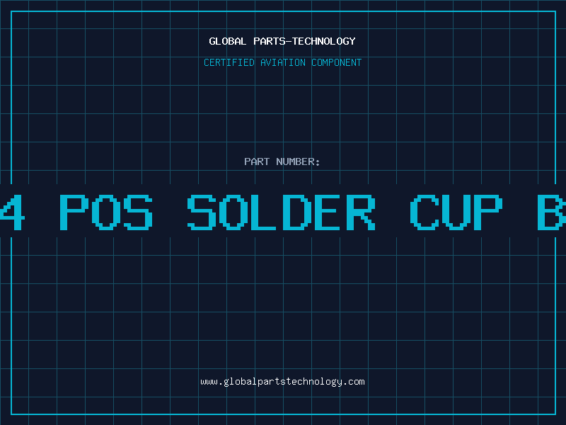 Aviation Part 14 POS SOLDER CUP BL