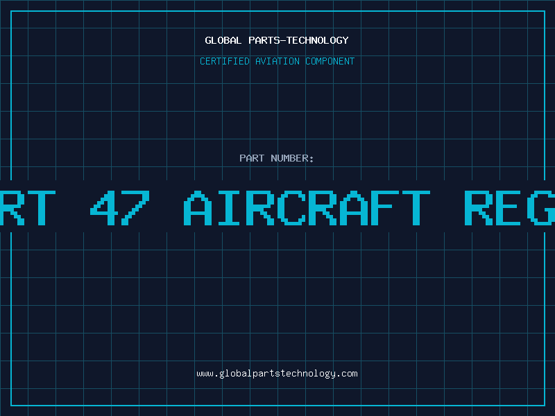 Aviation Part 14 cfr part 47 aircraft registration