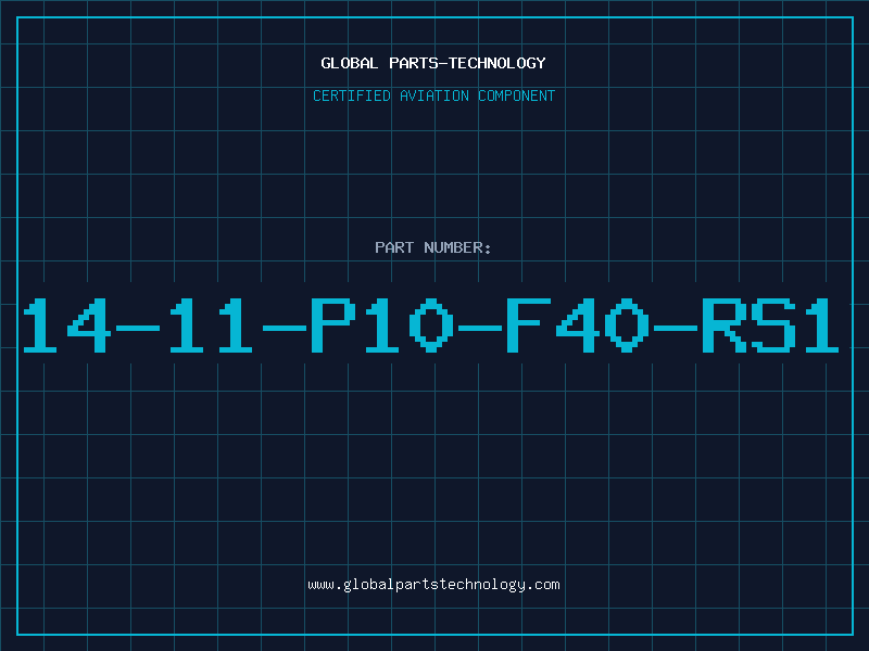 Aviation Part 14-11-P10-F40-RS1