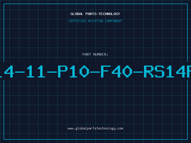 Aviation Part 14-11-P10-F40-RS14F