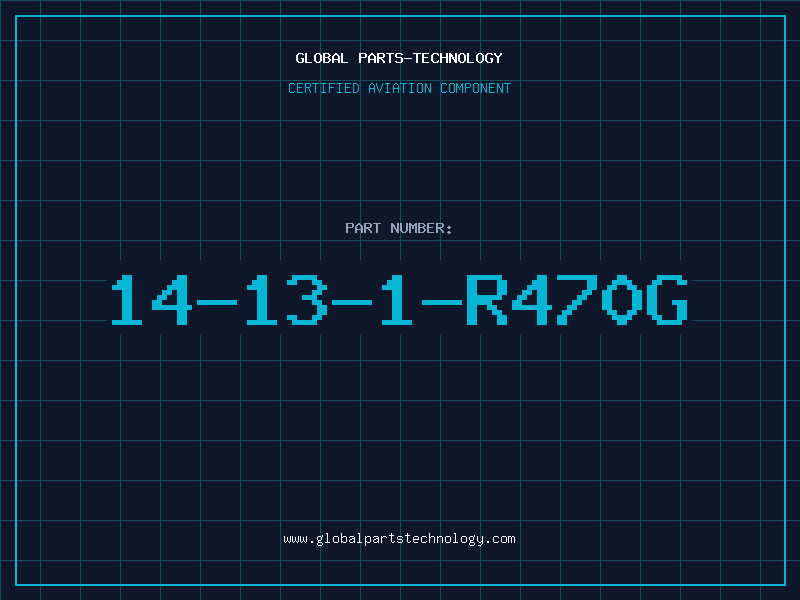 Aviation Part 14-13-1-R470G