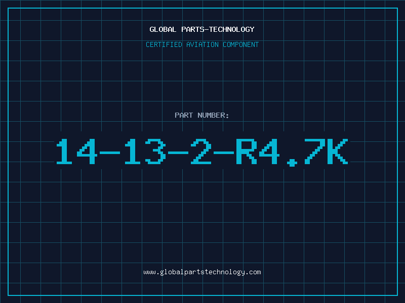 Aviation Part 14-13-2-R4.7K
