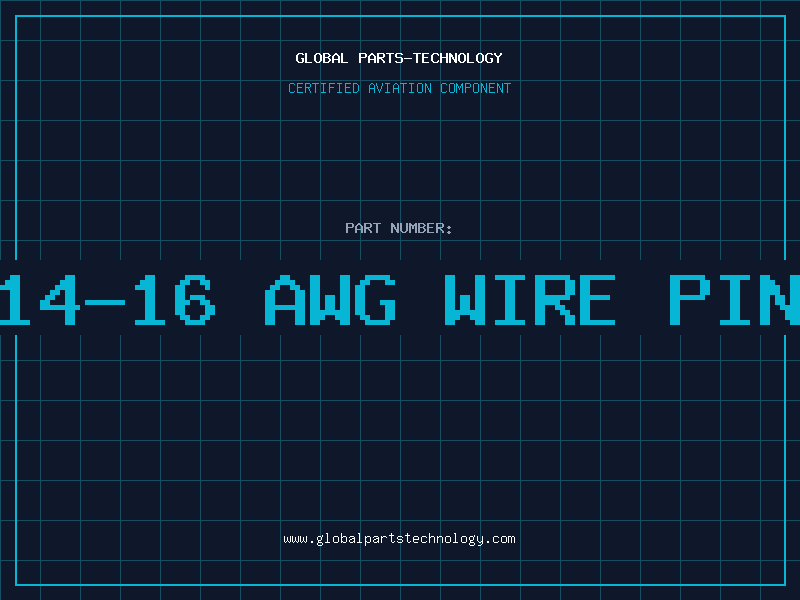 Aviation Part 14-16 AWG WIRE PIN