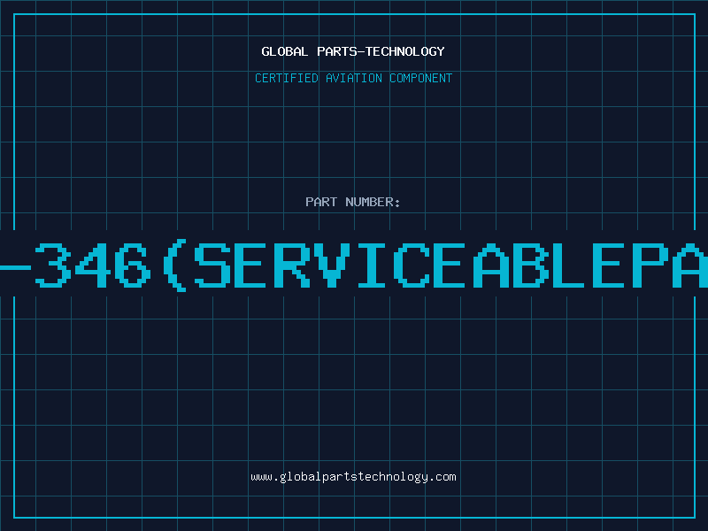 Aviation Part 14-346(serviceablepart