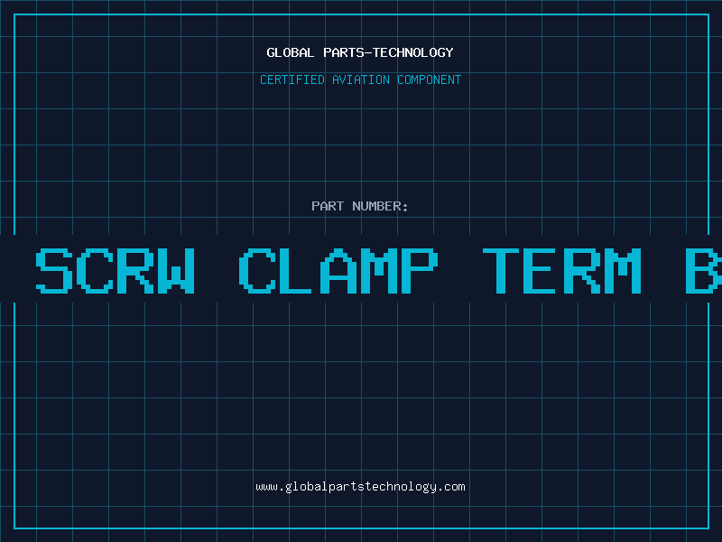 Aviation Part 14-6 SCRW CLAMP TERM BLOCK