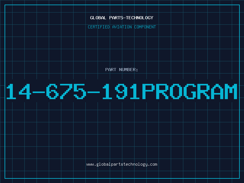 Aviation Part 14-675-191PROGRAM