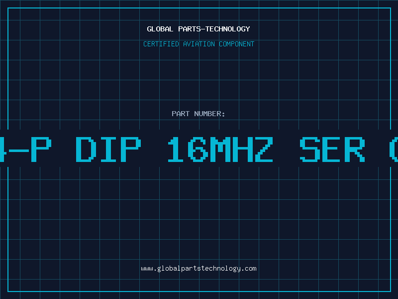 Aviation Part 14-P DIP 16MHZ SER OS