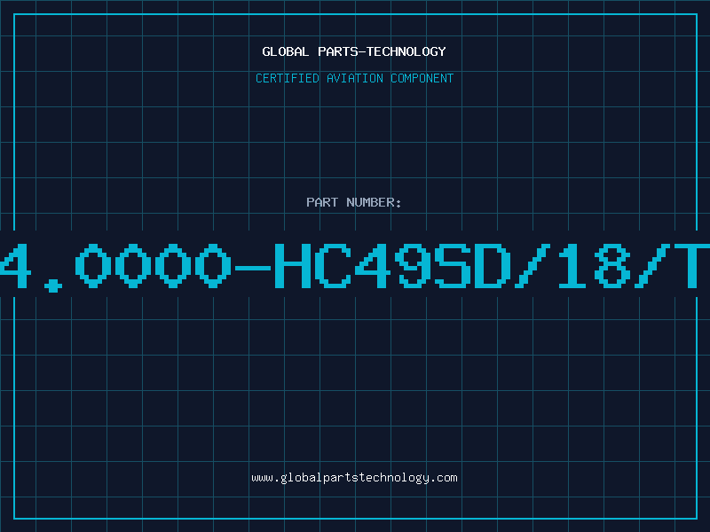 Aviation Part 14.0000-HC49SD/18/TR