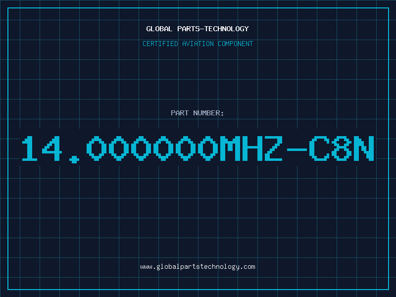 Aviation Part 14.000000MHZ-C8N