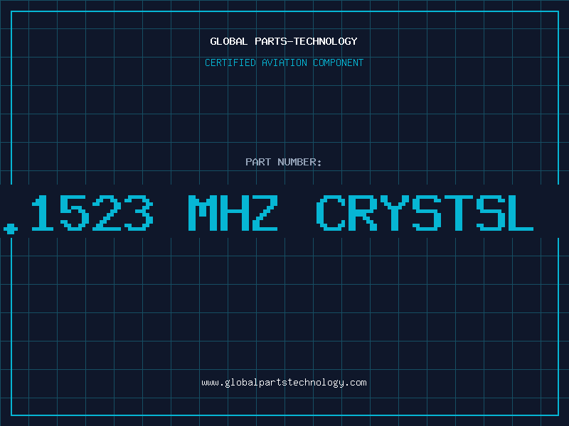 Aviation Part 14.1523 MHZ CRYSTSL OS